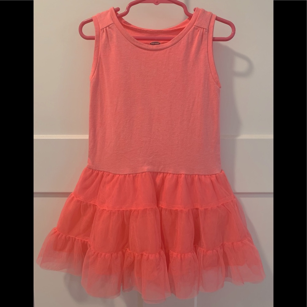 **Toddler - Neon pink tutu dress!**